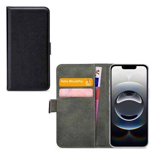 Mobilize Classic Gelly Wallet Book Case Apple Iphone 16E Black - Essentify