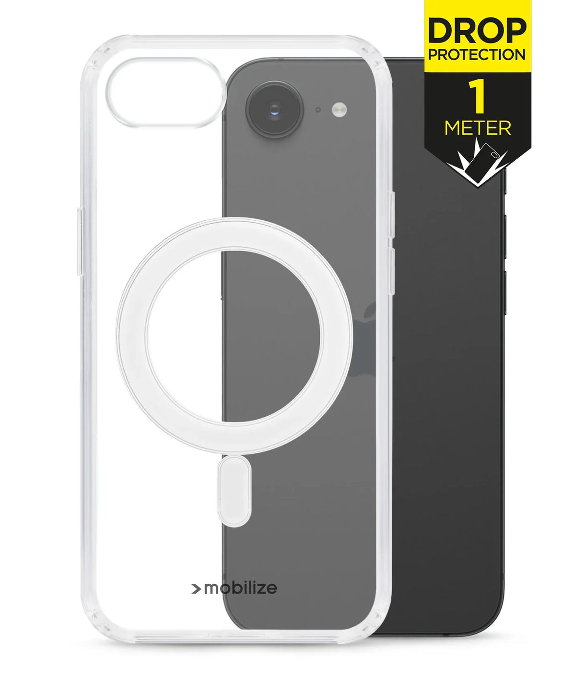 Mobilize Magsafe Compatible Naked Protection Case For Apple Iphone 16E Clear - Essentify