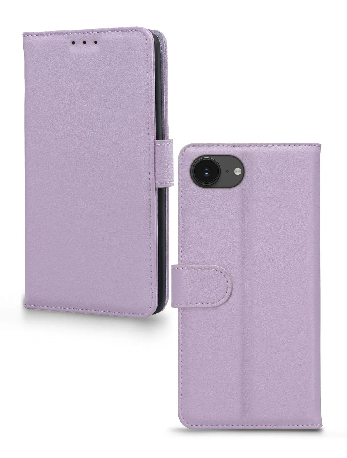 Mobilize Premium Gelly Wallet Book Case Apple Iphone 16E Purple - Essentify
