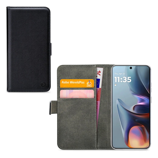 Mobilize Classic Gelly Wallet Book Case Motorola Moto E15/G05 Black - Essentify