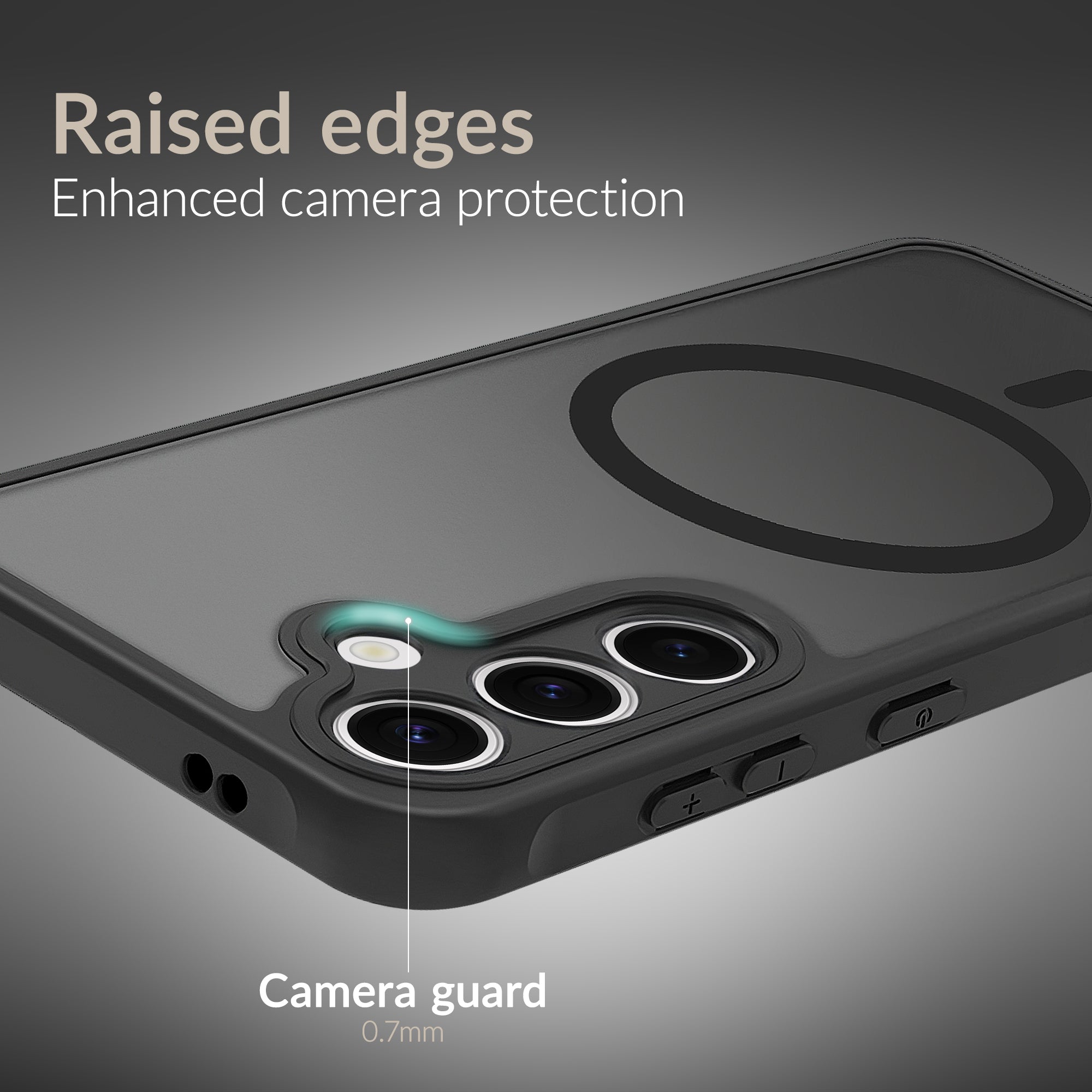 Mobilize Magsafe Compatible Hybrid Case Samsung Galaxy A36 5G/A56 5G Black