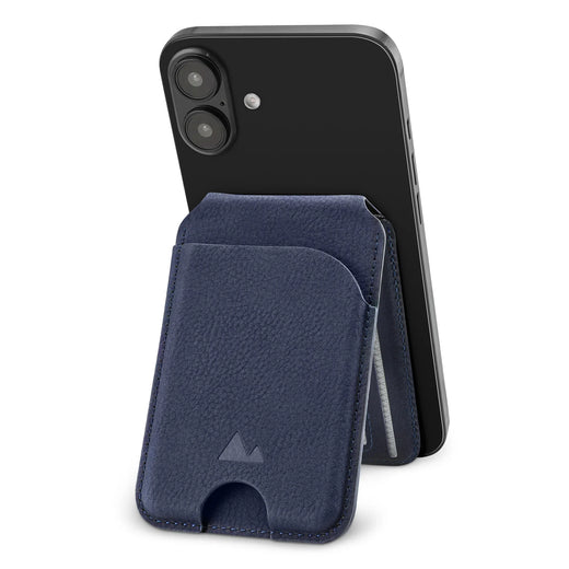 My Style Magsafe Compatible Magnet Card Holder With Stand Function Midnight Blue - Essentify