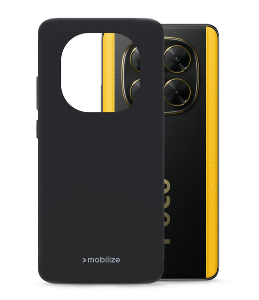Mobilize Rubber Gelly Case Xiaomi Poco X7 5G Matt Black - Essentify