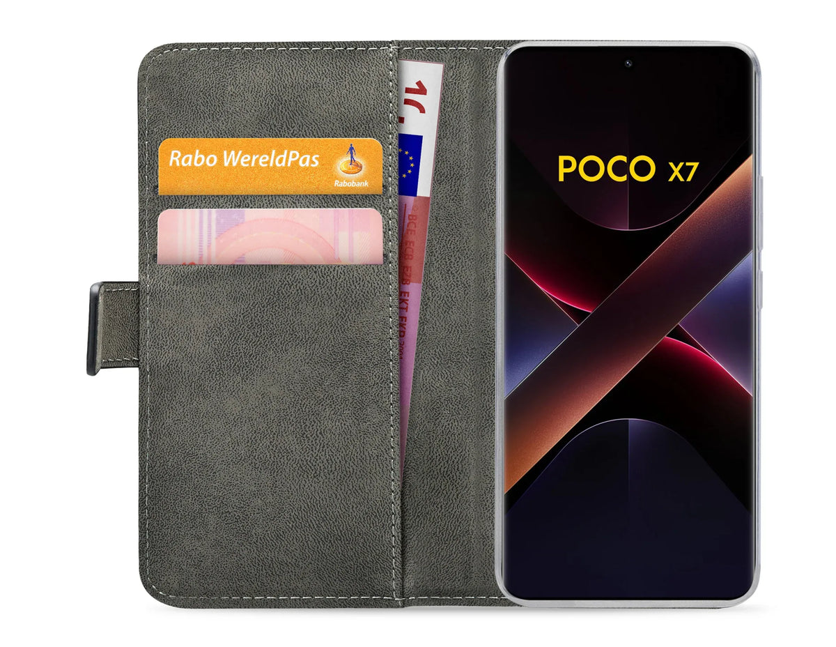 Mobilize Classic Gelly Wallet Book Case Xiaomi Poco X7 5G Black - Essentify