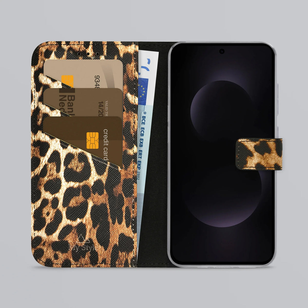 My Style Flex Wallet For Samsung Galaxy S25 Edge 5G Wild Leopard - Essentify