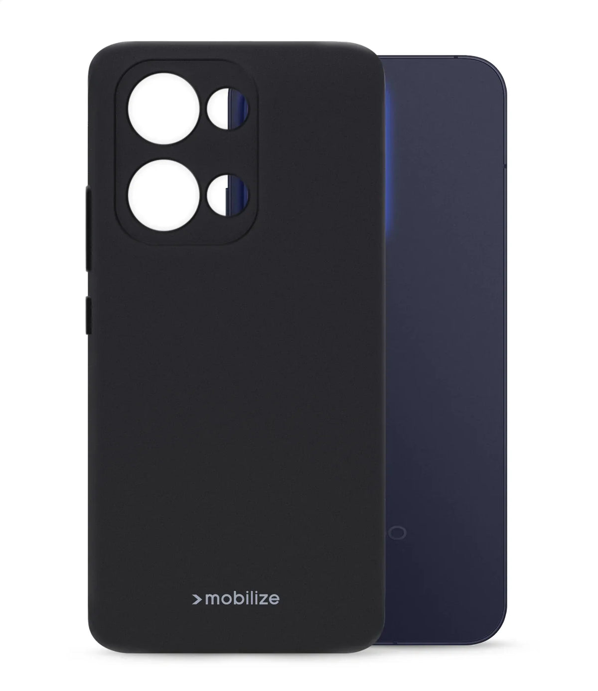 Mobilize Rubber Gelly Case Oppo Reno13 5G Matt Black - Essentify