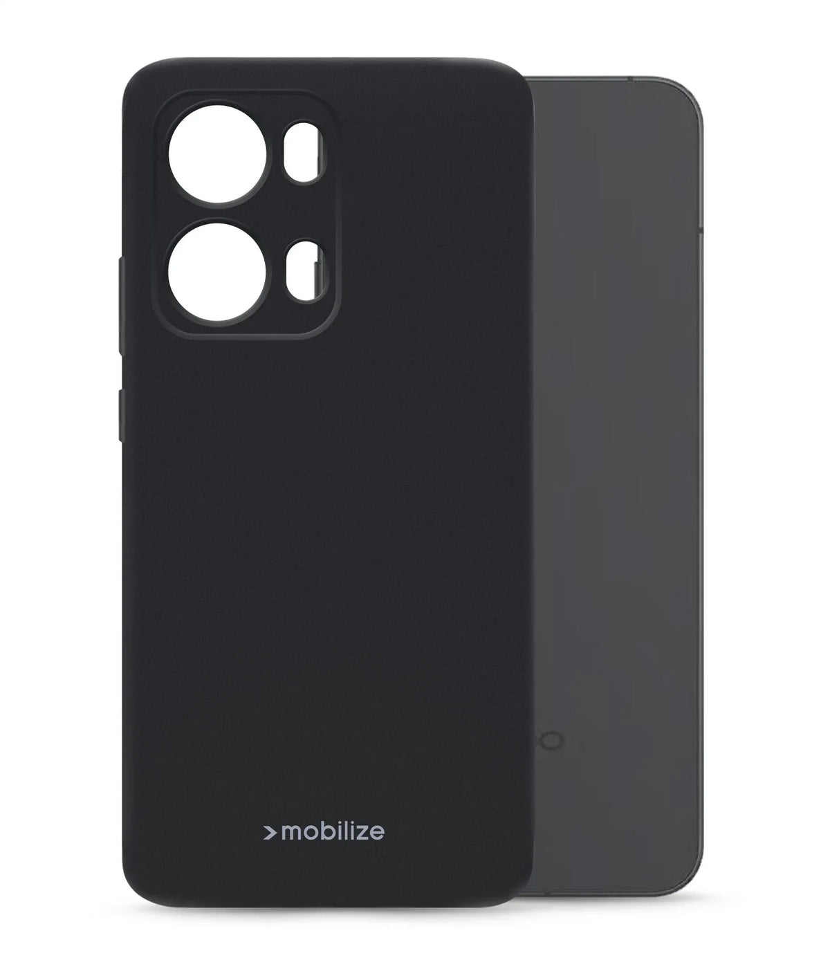 Mobilize Rubber Gelly Case Oppo Reno13 Pro 5G Matt Black - Essentify