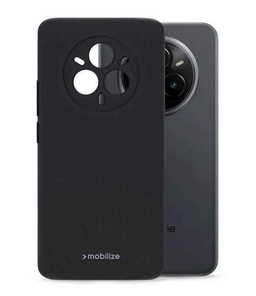 Mobilize Rubber Gelly Case Realme 14 Pro+ 5G Matt Black - Essentify