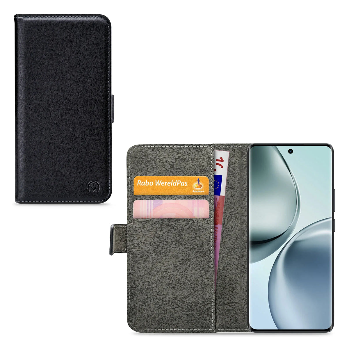 Mobilize Classic Gelly Wallet Book Case Realme 14 Pro 5G Black - Essentify