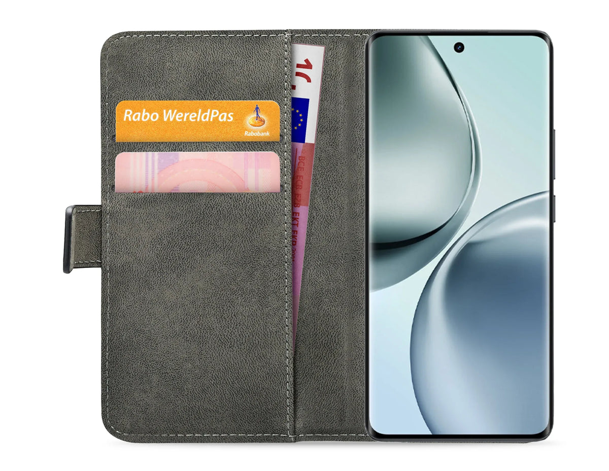 Mobilize Classic Gelly Wallet Book Case Realme 14 Pro 5G Black - Essentify