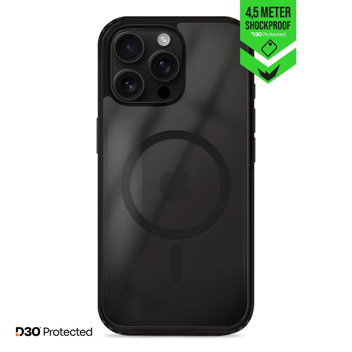 Striker X-Core - D3O Xtreme Impact Mag Case Pro - Black - Apple Iphone 16 Pro Max - Essentify