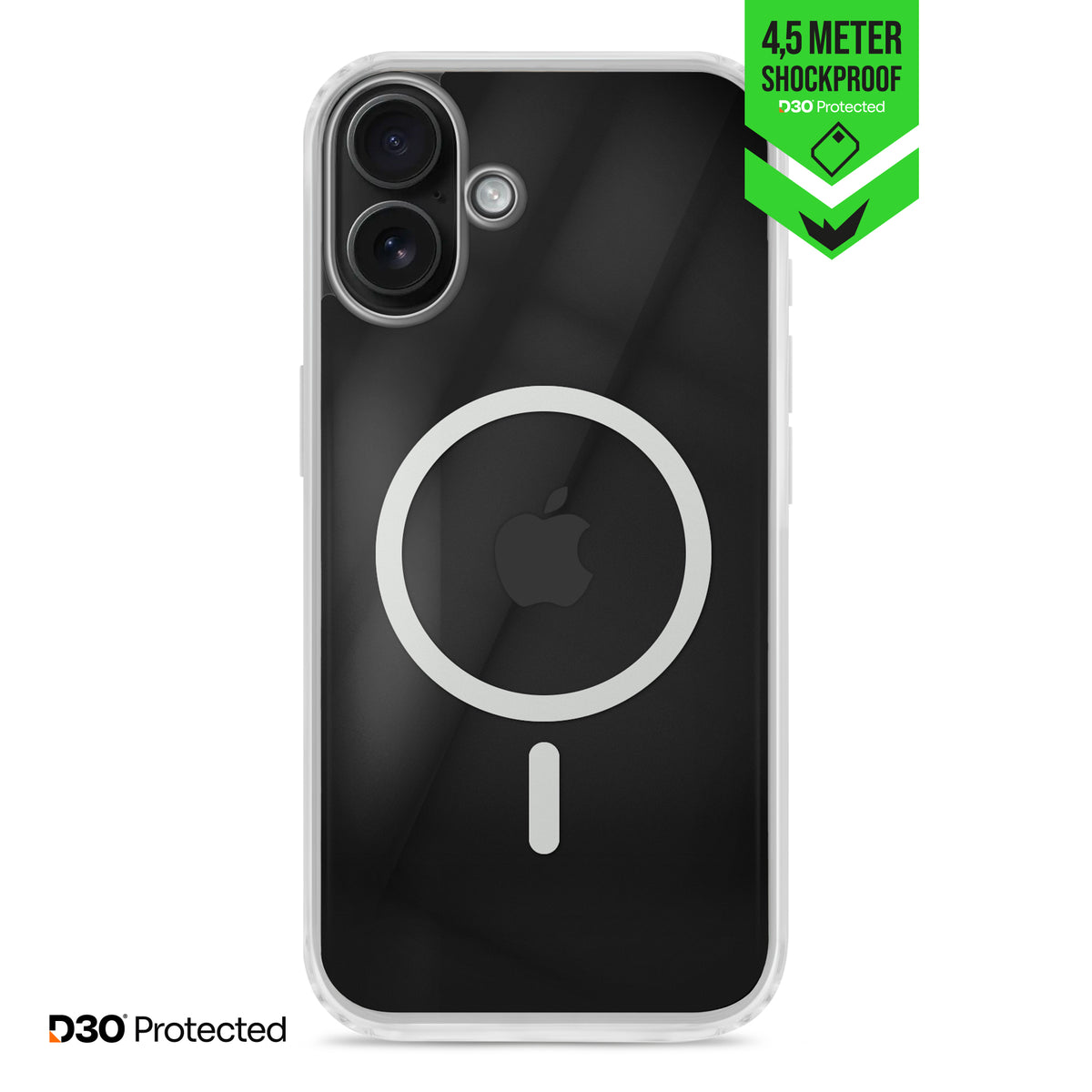 Striker X-Core - D3O Xtreme Impact Mag Case Pro - Clear - Apple Iphone 16