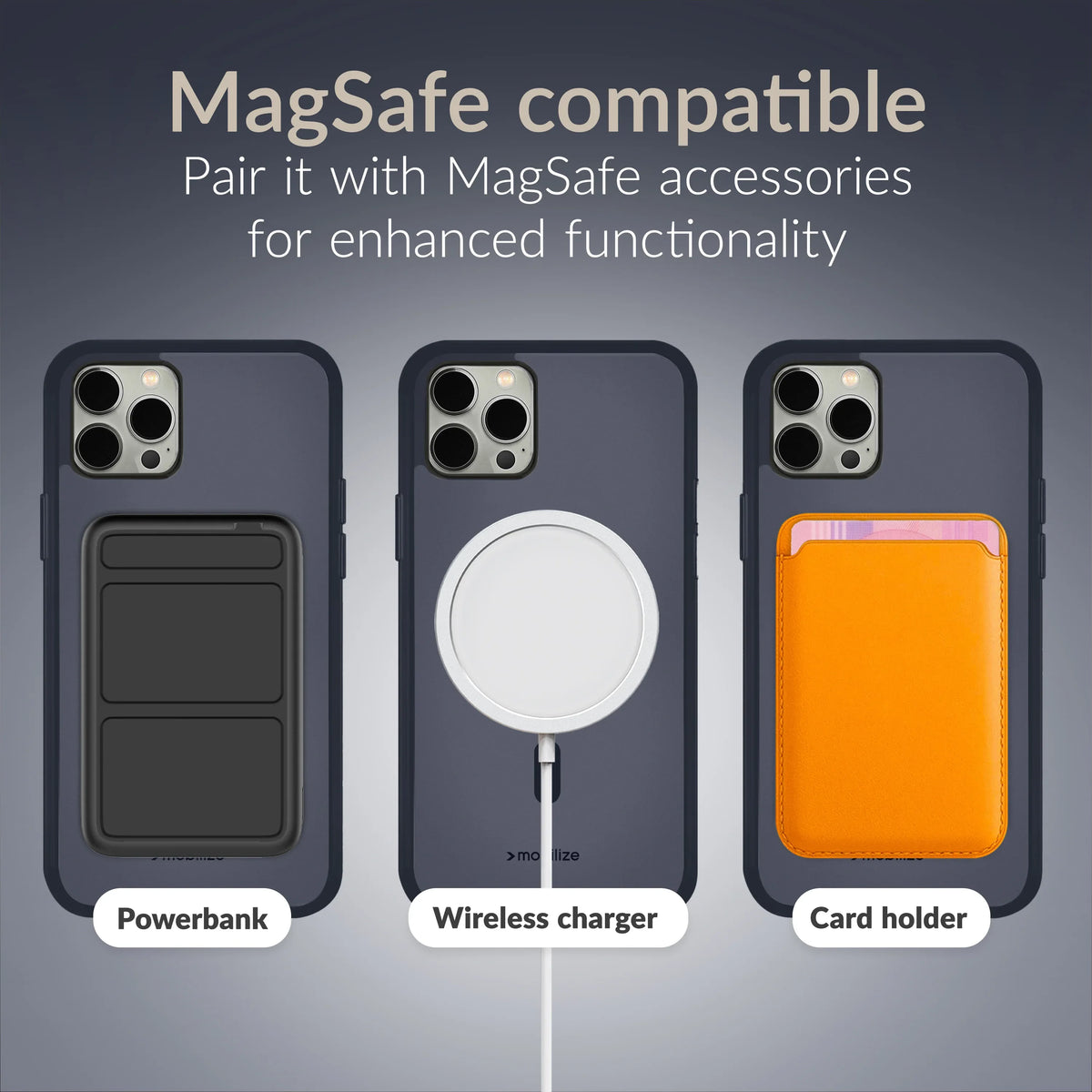 Mobilize Magsafe Compatible Hybrid Pro Case Apple Iphone 16E Blue - Essentify