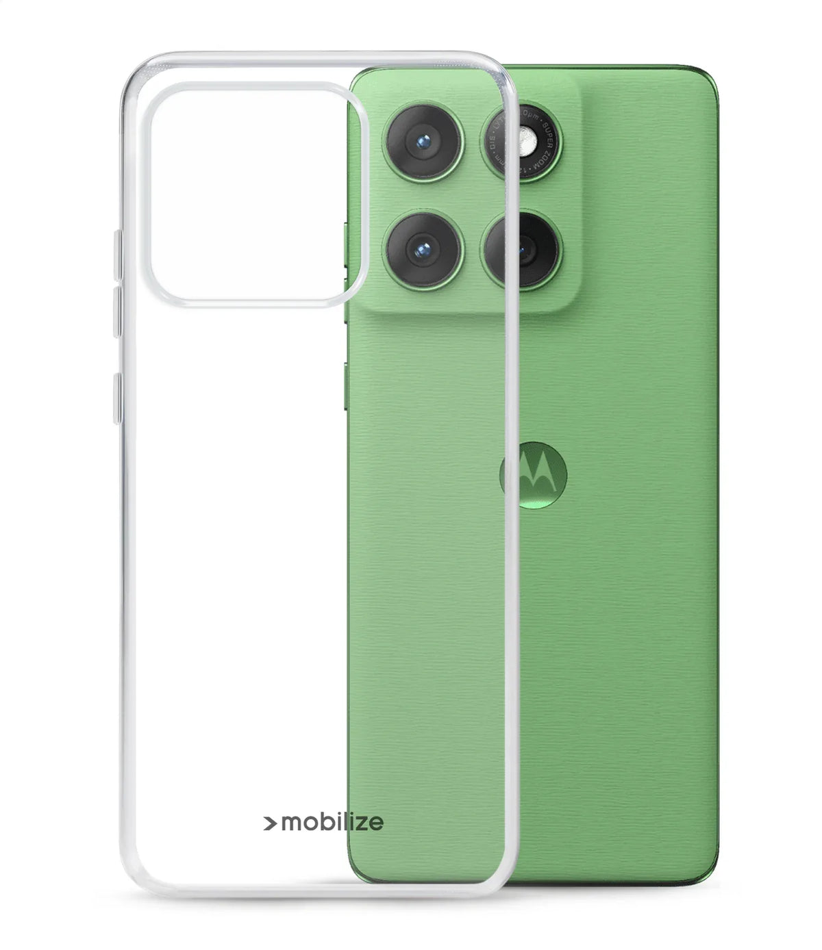 Mobilize Gelly Case Motorola Edge 60 Clear - Essentify