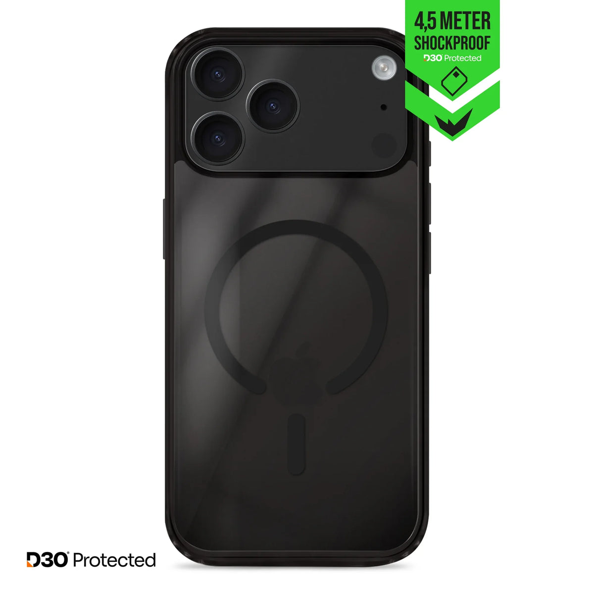 Striker X-Core - D3O Xtreme Impact Mag Case Pro - Black - Apple Iphone 17 Pro Max - Essentify