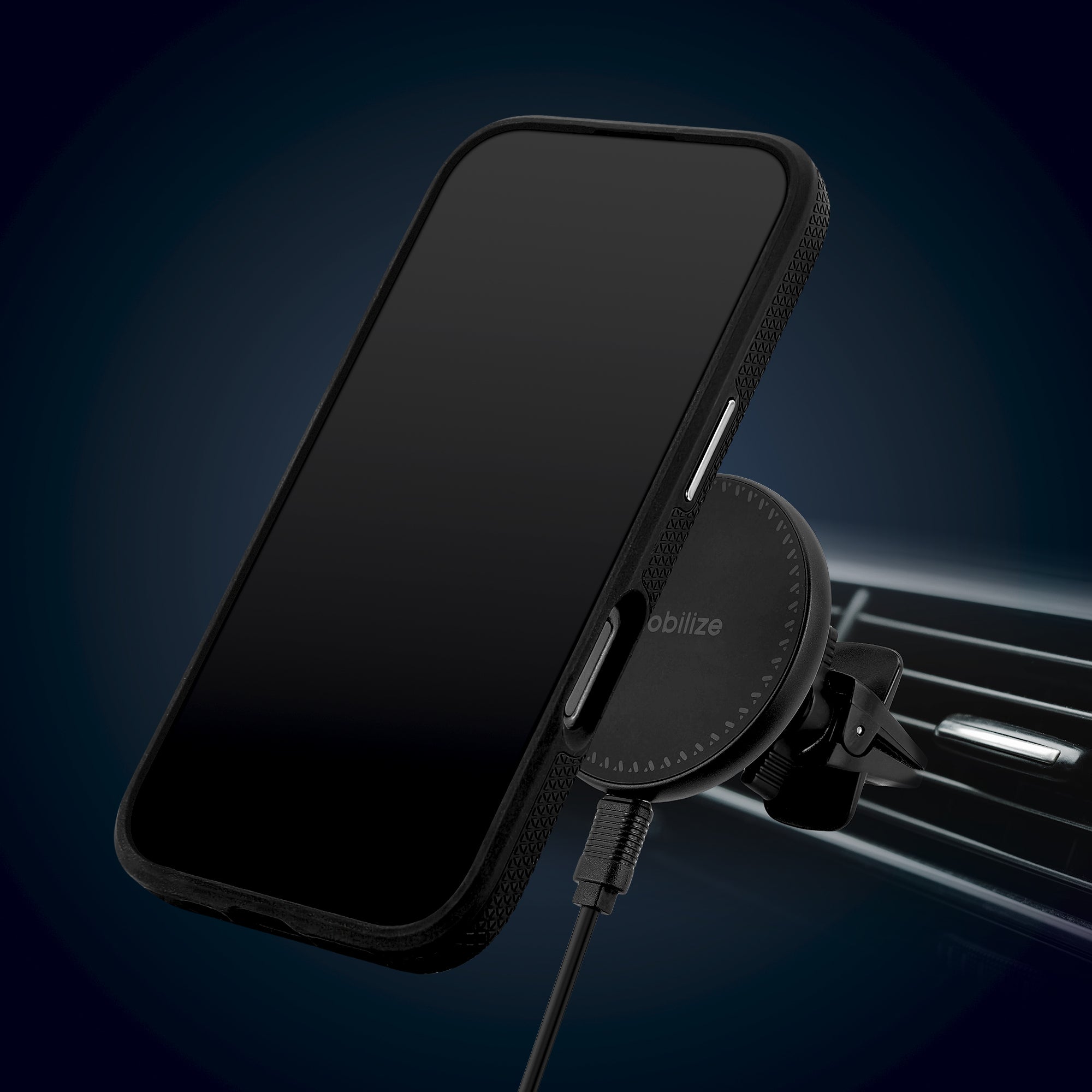 My Style Magsafe Tough Case For Apple Iphone 16 Black