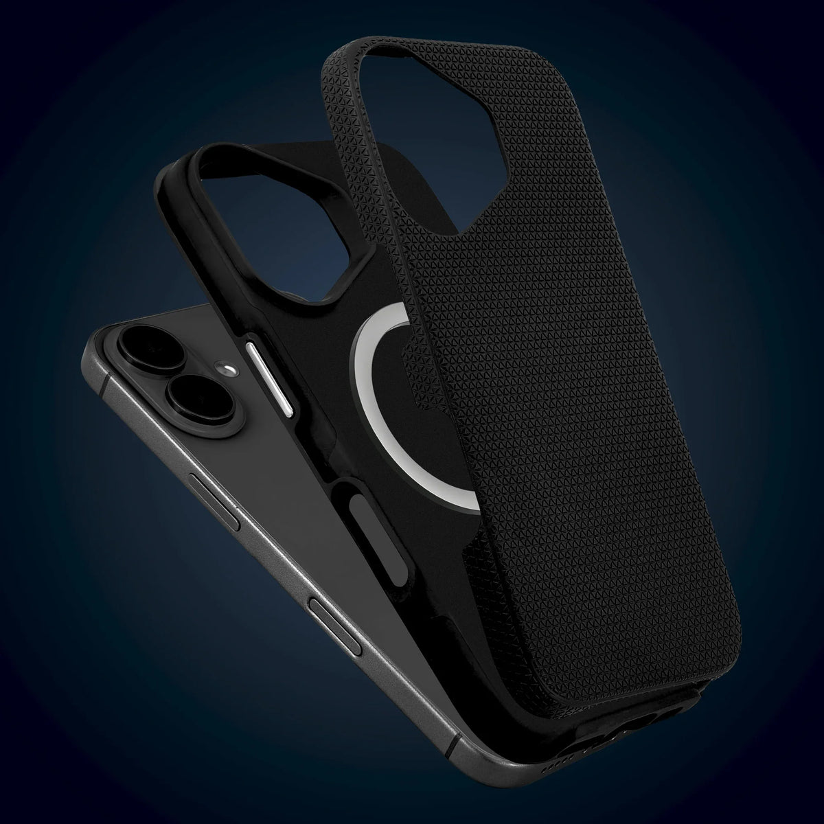 My Style Magsafe Tough Case For Apple Iphone 16 Pro Black - Essentify