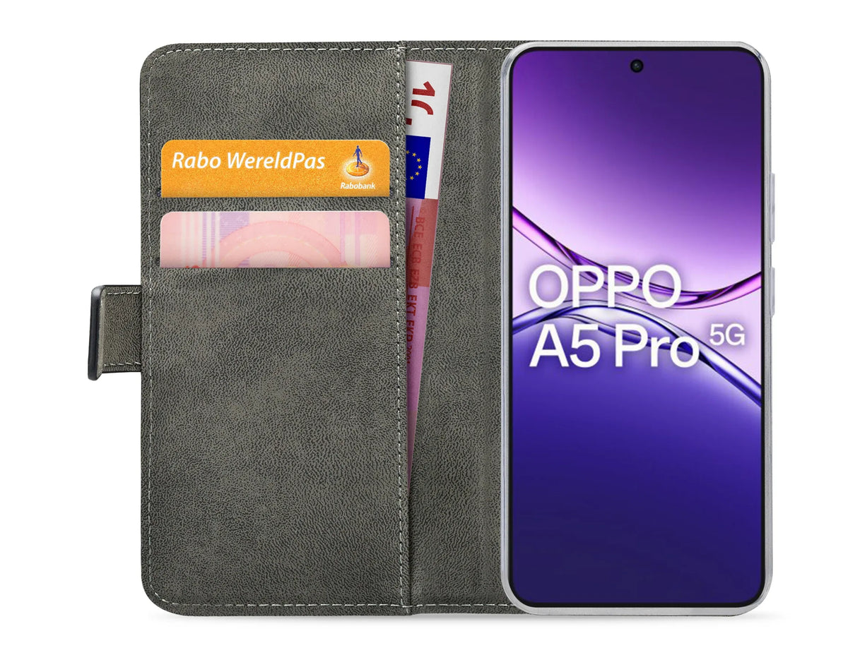 Mobilize Classic Gelly Wallet Book Case Oppo A5 Pro 5G Black - Essentify