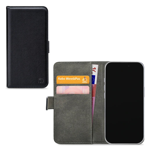 Mobilize Classic Gelly Wallet Book Case Apple Iphone 17 Black - Essentify