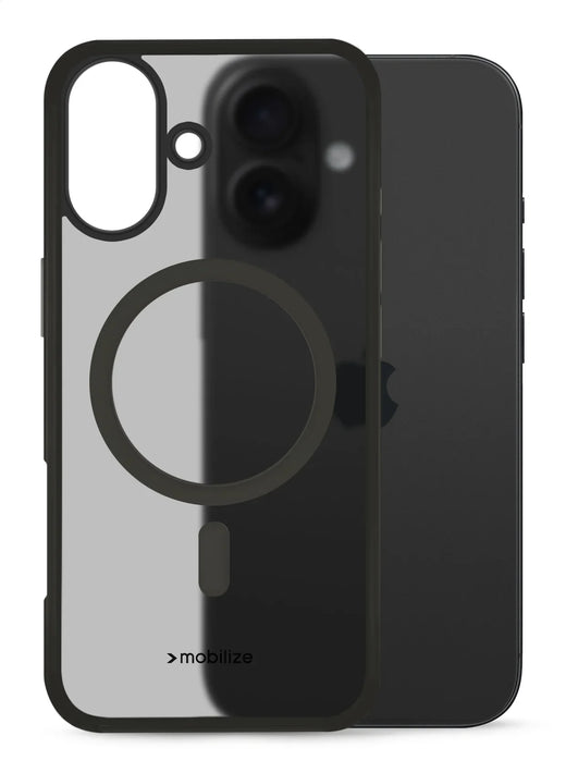Mobilize Magsafe Compatible Hybrid Pro Case Apple Iphone 17 Black - Essentify