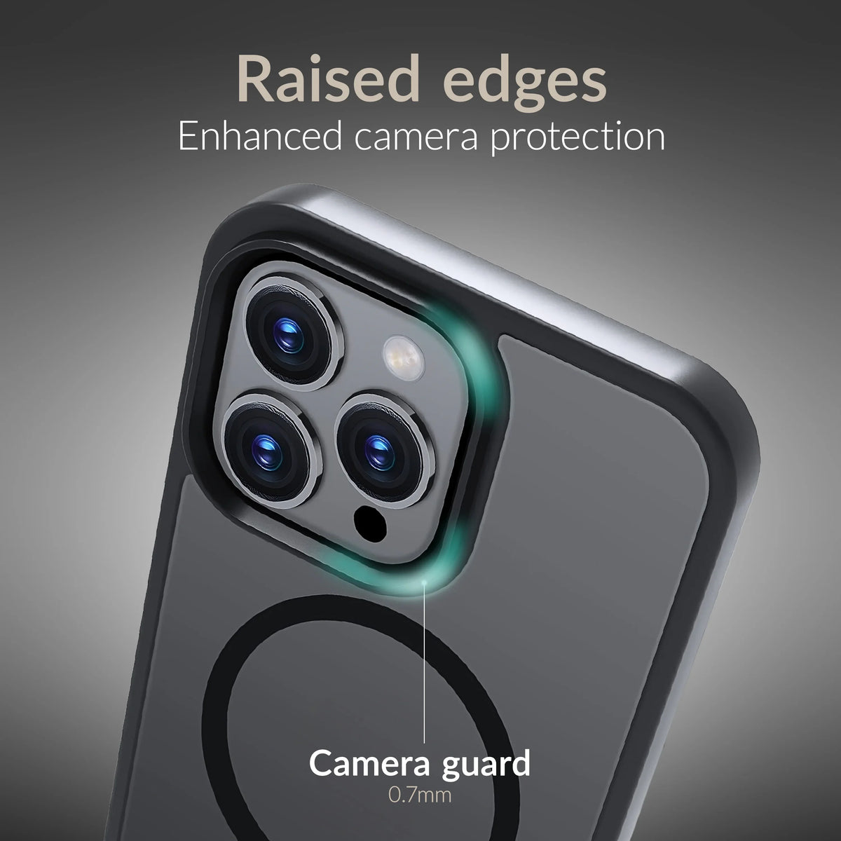 Mobilize Magsafe Compatible Hybrid Pro Case Apple Iphone 17 Black - Essentify