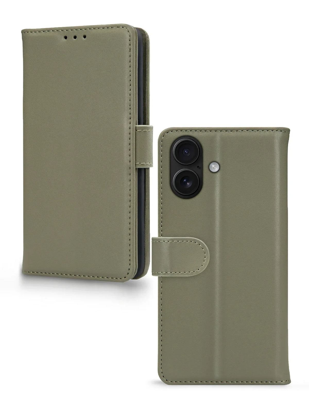 Mobilize Premium Gelly Wallet Book Case Apple Iphone 17 Green - Essentify