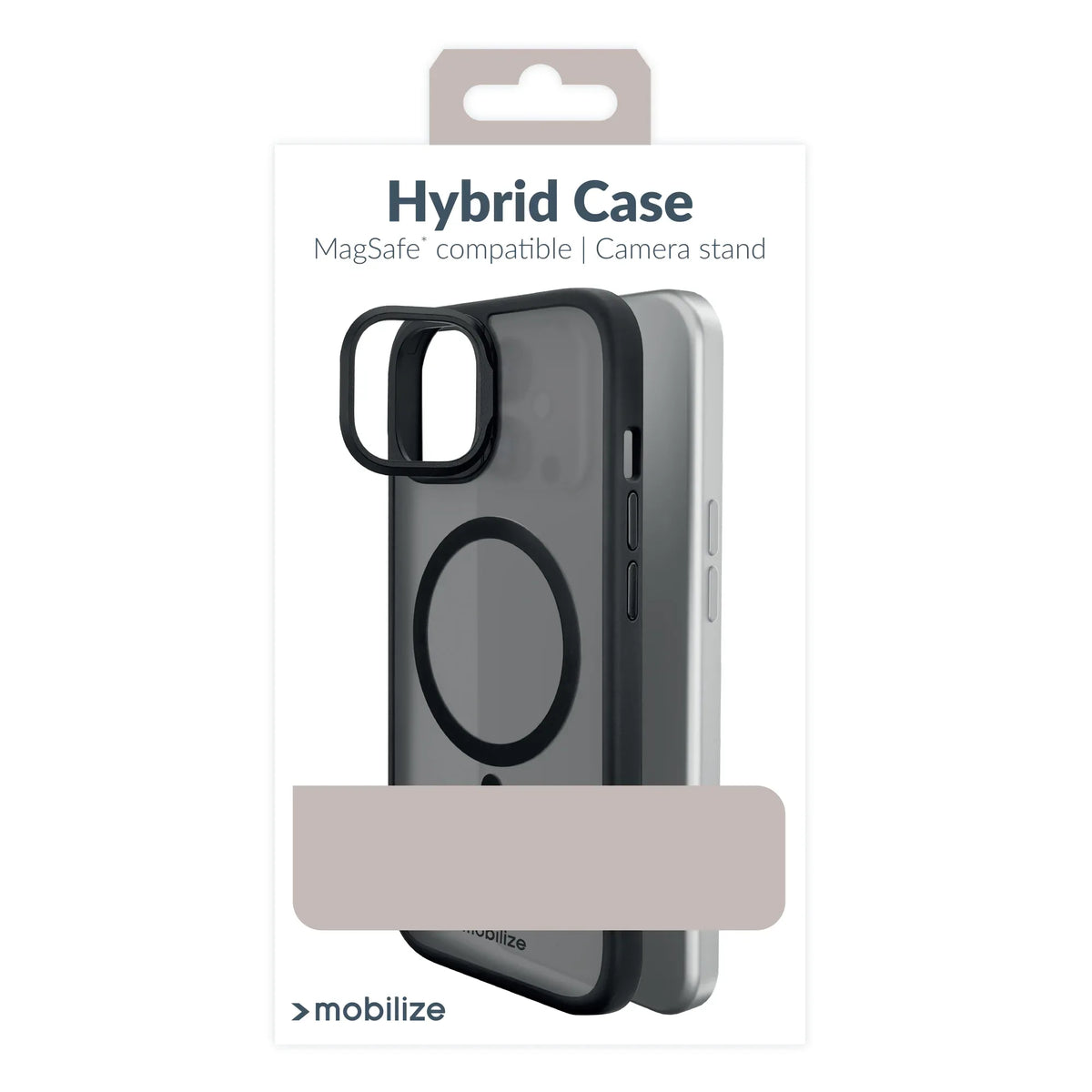 Mobilize Magsafe Compatible Hybrid Pro Case With Camera Stand Apple Iphone Air Black - Essentify