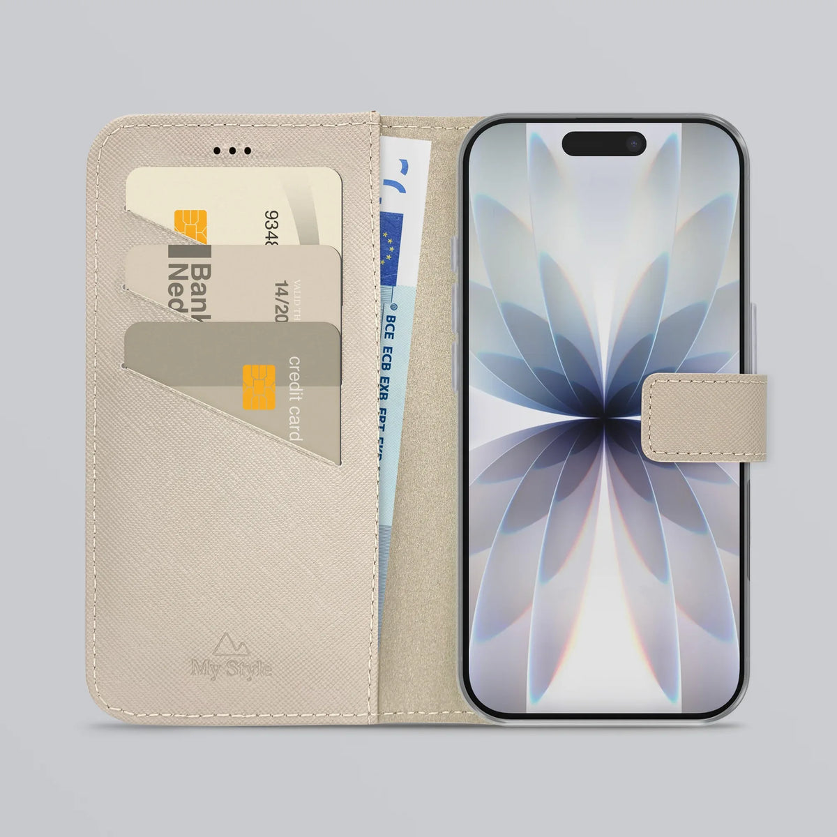 My Style Flex Wallet For Apple Iphone 17 Warm Taupe - Essentify