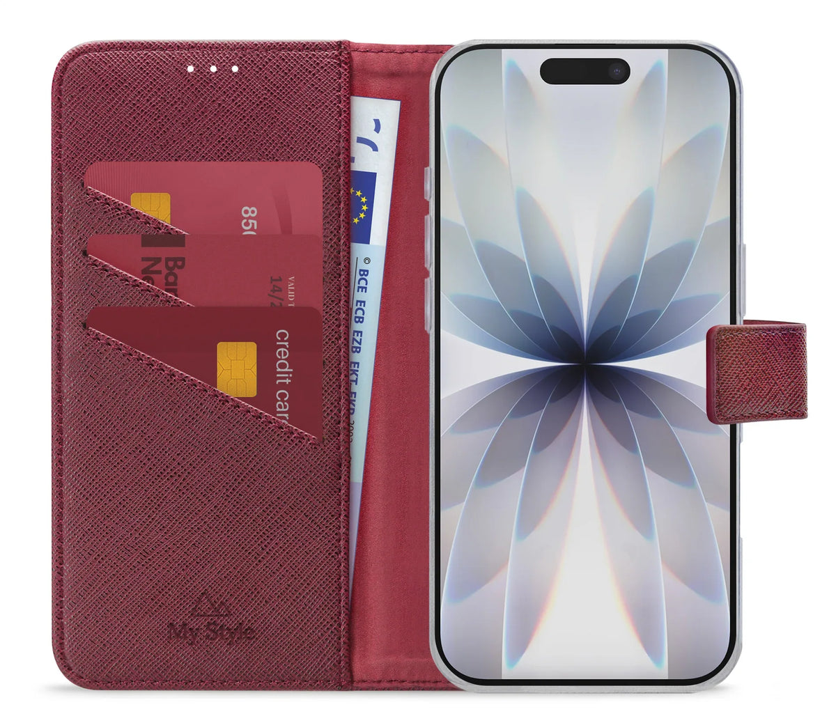 My Style Flex Wallet For Apple Iphone 17 Bordeaux - Essentify