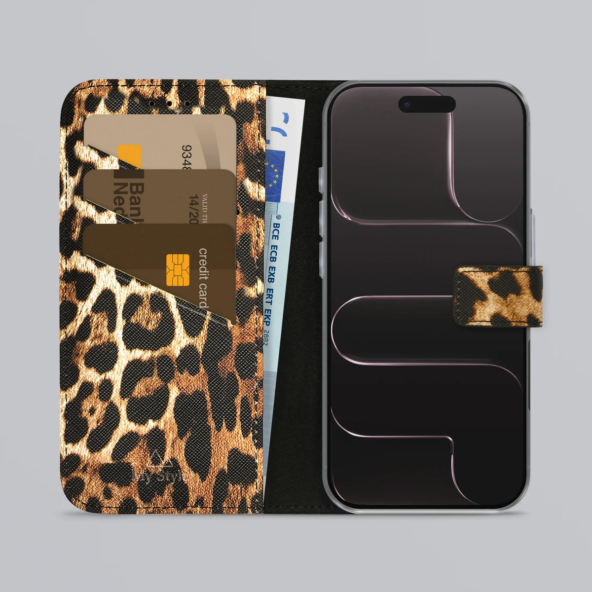 My Style Flex Wallet For Apple Iphone Air Wild Leopard - Essentify