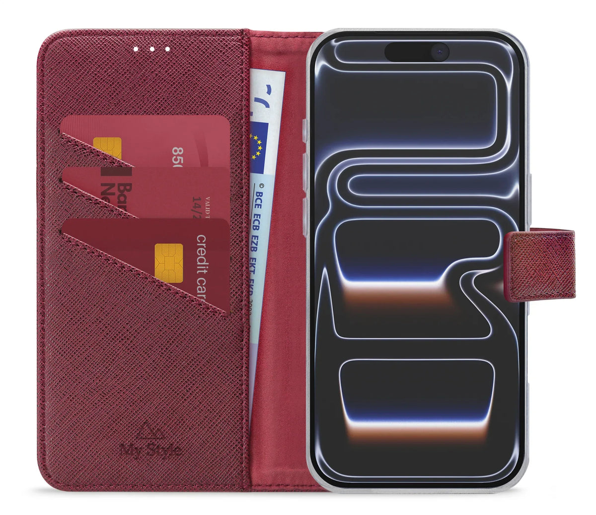 My Style Flex Wallet For Apple Iphone 17 Pro Bordeaux - Essentify