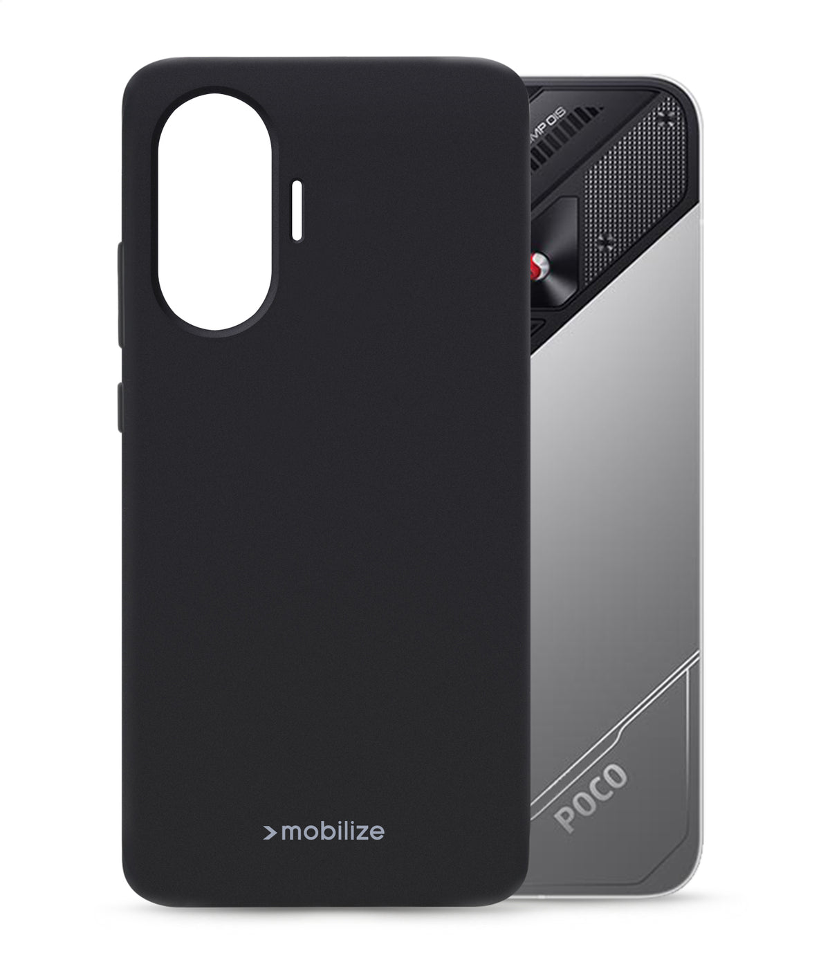 Mobilize Rubber Gelly Case Xiaomi Poco F7 Matt Black