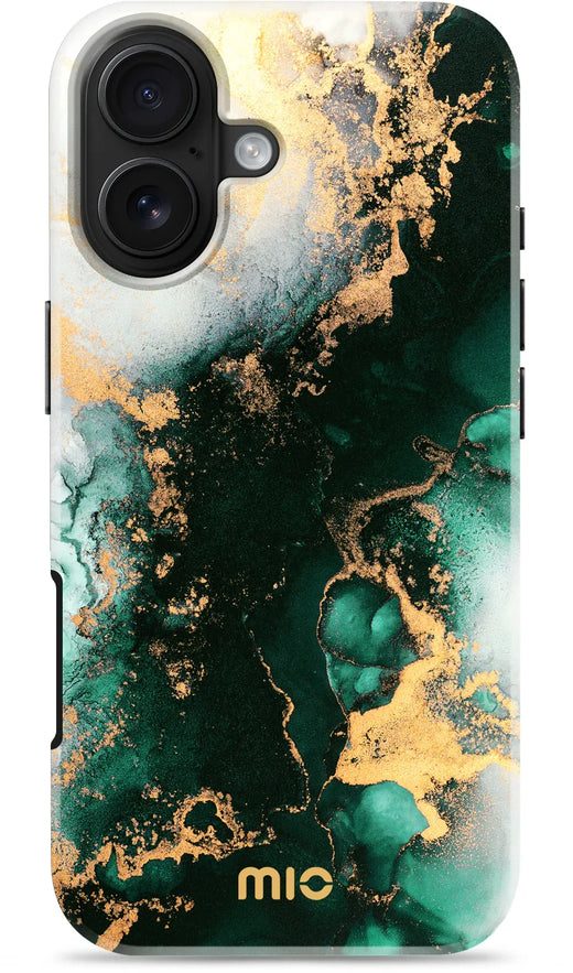 Mio By Mobilize Mio Green Marble Magsafe Compatible For Iphone 17 - Essentify