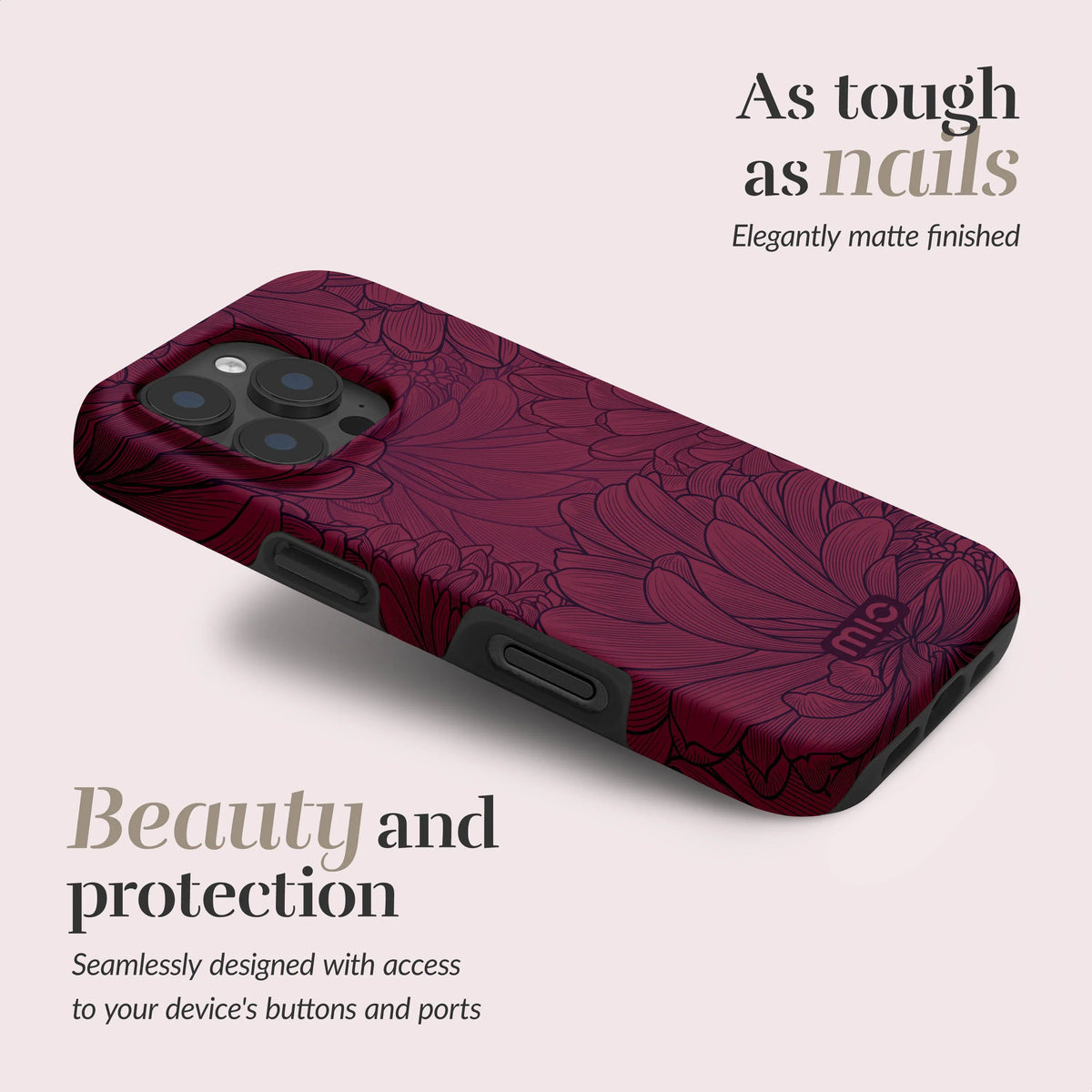 Mio By Mobilize Mio Berry Blooms Magsafe Compatible For Iphone Air - Essentify