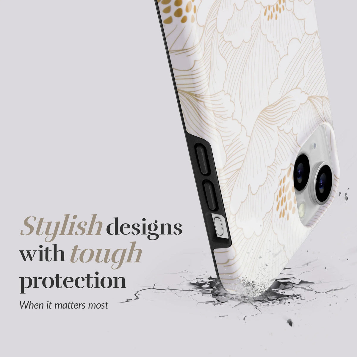 Mio By Mobilize Mio White Roses Magsafe Compatible For Iphone 17 Pro - Essentify