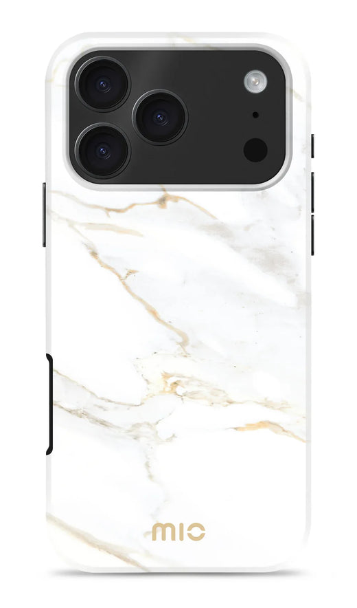 Mio By Mobilize Mio White Marble Magsafe Compatible For Iphone 17 Pro - Essentify