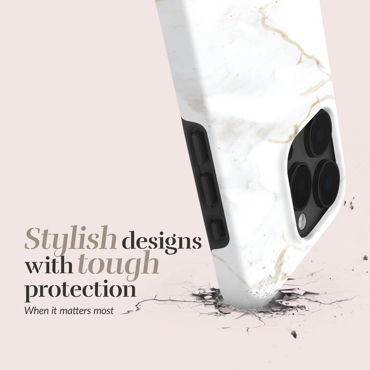 Mio By Mobilize Mio White Marble Magsafe Compatible For Iphone 17 Pro Max - Essentify