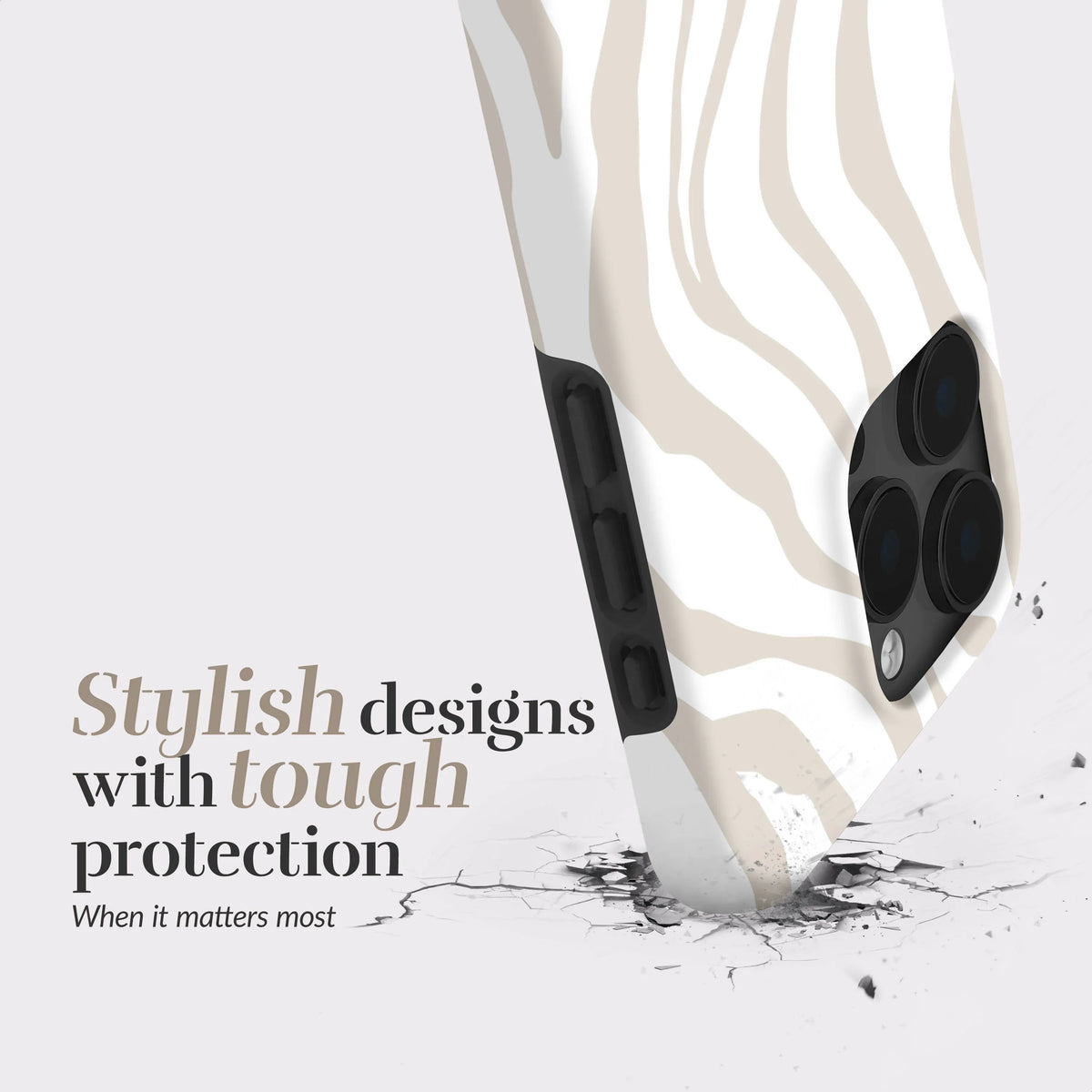 Mio By Mobilize Mio Sandy Zebra Magsafe Compatible For Iphone 17 Pro Max - Essentify