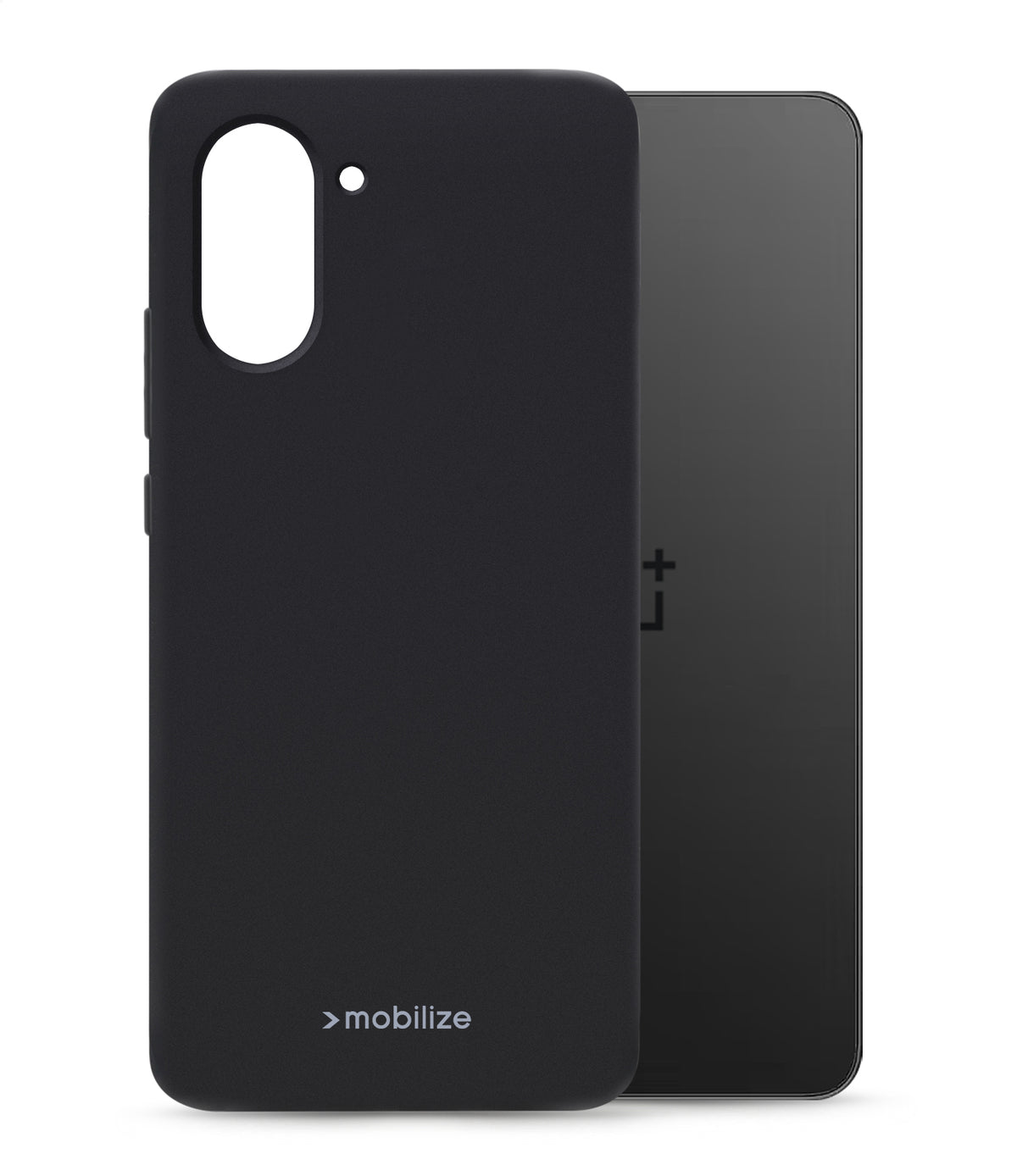 Mobilize Rubber Gelly Case Oneplus Nord Ce5 Matt Black