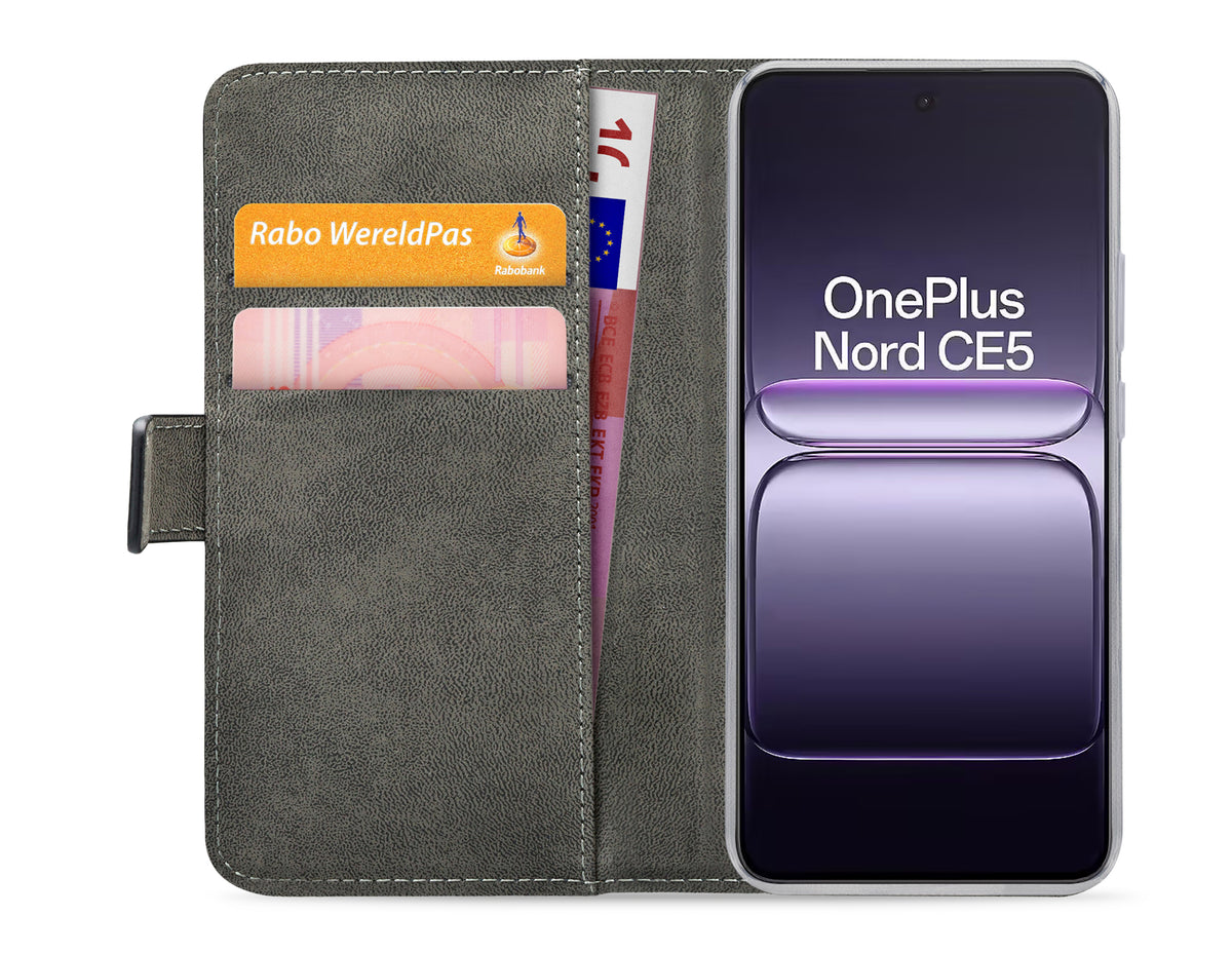 Mobilize Classic Gelly Wallet Book Case Oneplus Nord Ce5 Black