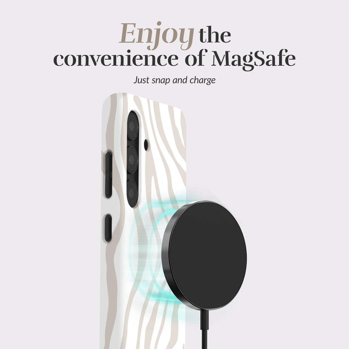 Mio By Mobilize Mio Sandy Zebra Magsafe Compatible For Samsung S25 Fe 5G