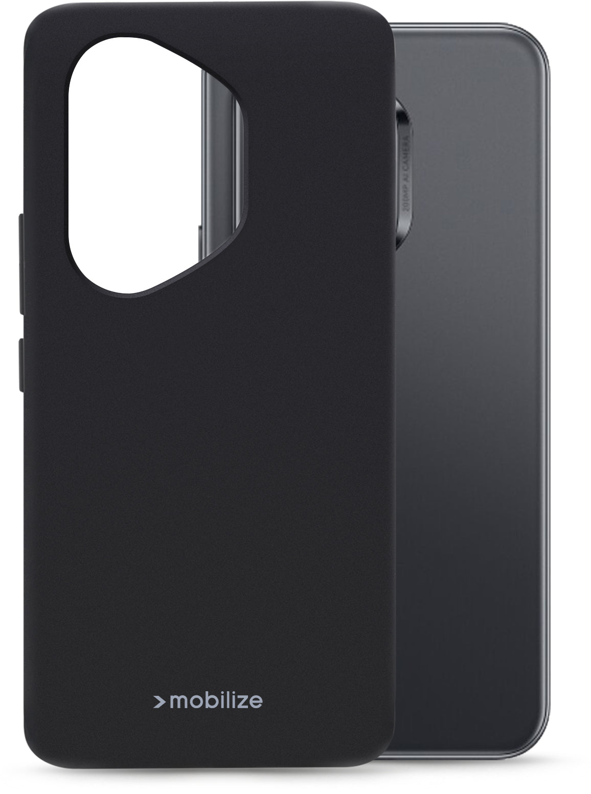 Mobilize Rubber Gelly Case Honor 400 Pro Matt Black