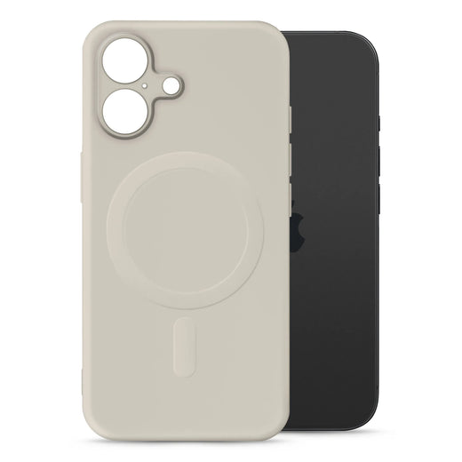 My Style Protective Flex Magsafe Compatible Case For Iphone 17 Antique White - Essentify