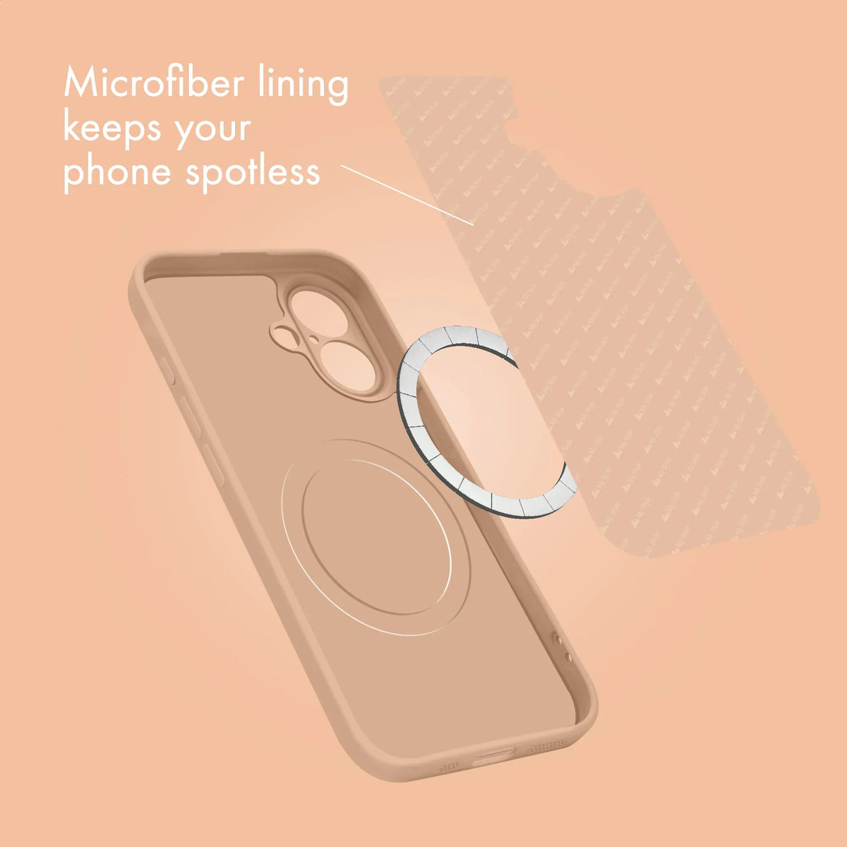 My Style Protective Flex Magsafe Compatible Case For Iphone 17 Soft Pink - Essentify