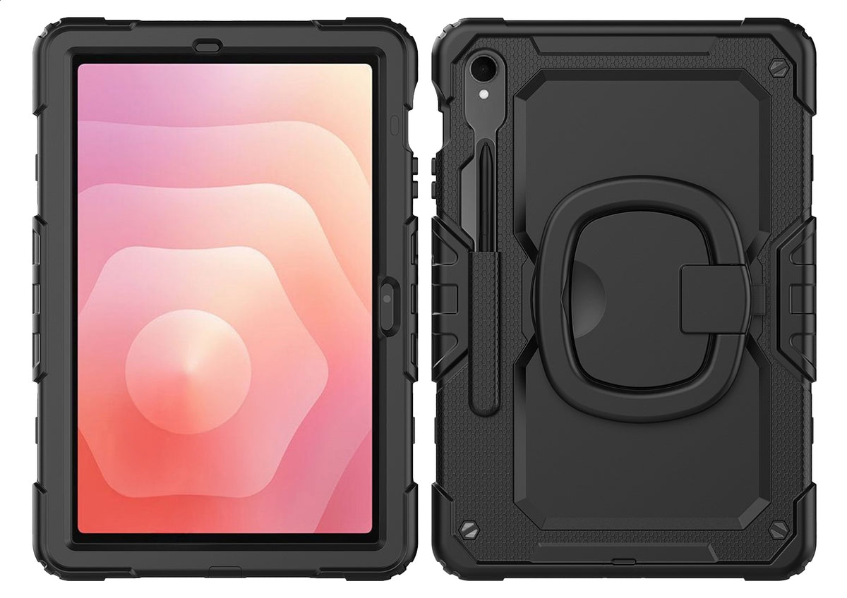 Mobilize Rotating Defender Case Stand Function For Samsung Galaxy Tab S11 Black