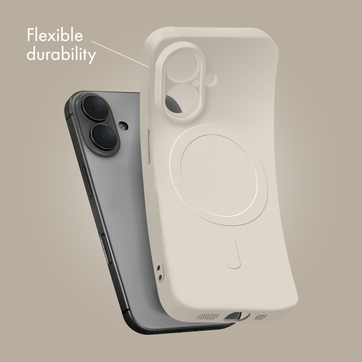 My Style Protective Flex Magsafe Compatible Case For Samsung Galaxy S26 Ultra 5G Antique White