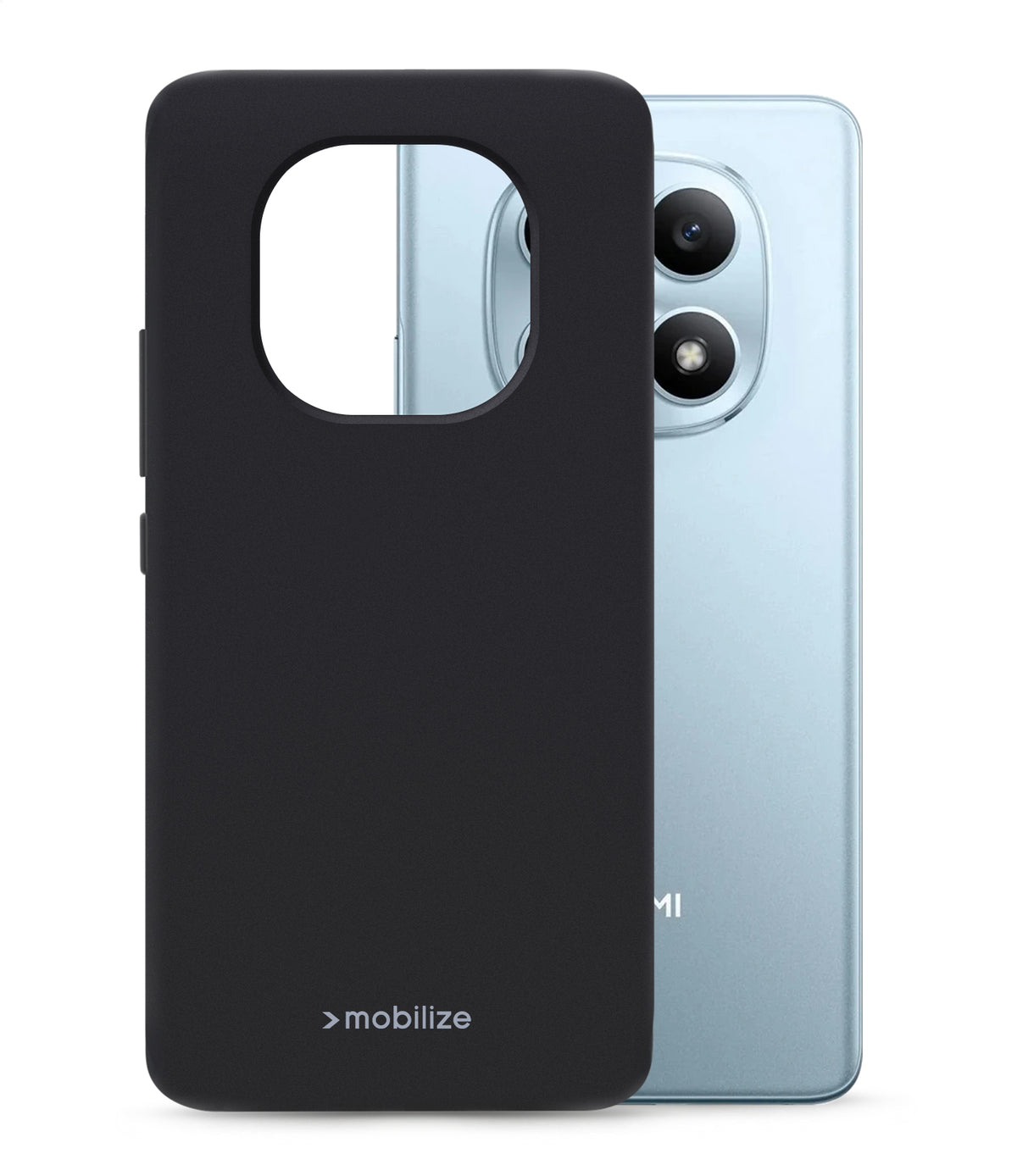 Mobilize Rubber Gelly Case Xiaomi Redmi Note 15 5G Matt Black