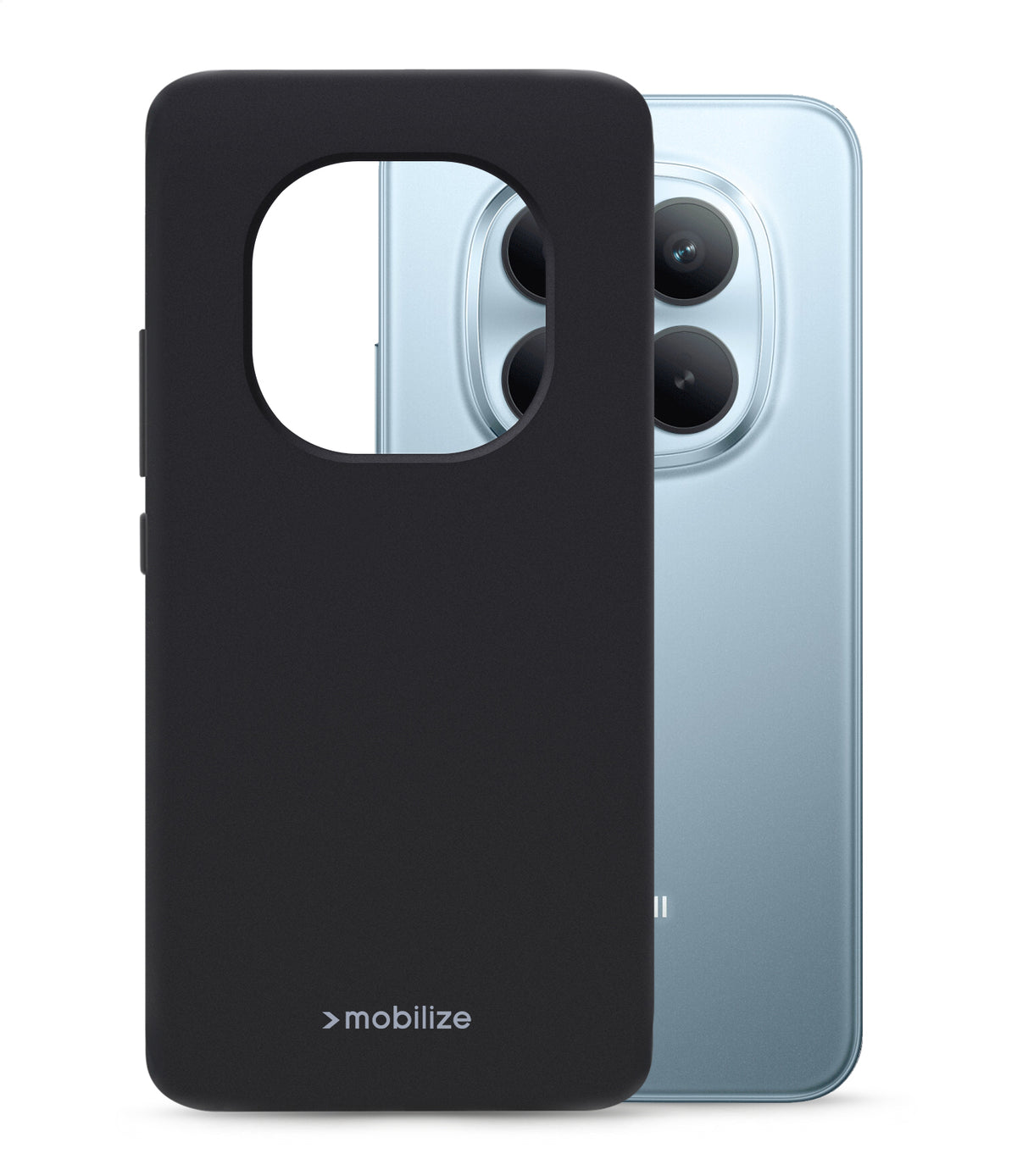 Mobilize Rubber Gelly Case Xiaomi Redmi Note 15 Pro+ 5G Matt Black