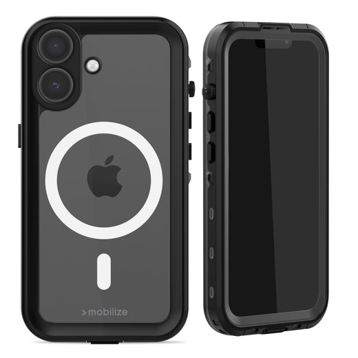 Mobilize Magsafe Compatible Waterproof Case Apple Iphone 17 Clear/Black