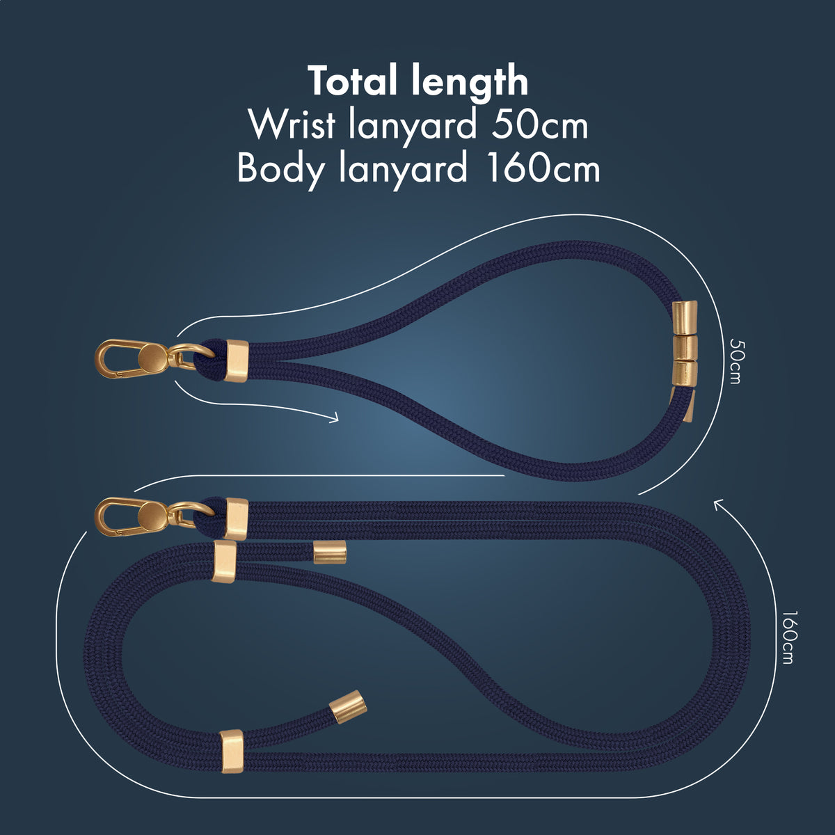 My Style Body & Wrist (2-Pack) Lanyard Set - Blue
